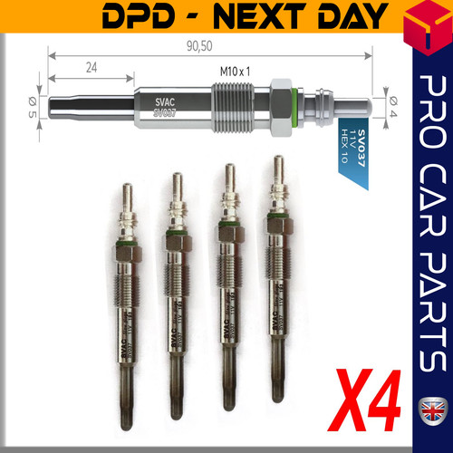 Glow plug fits renault - 4x,