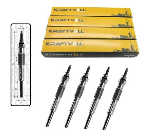 Glow plugs v - 4x, 11