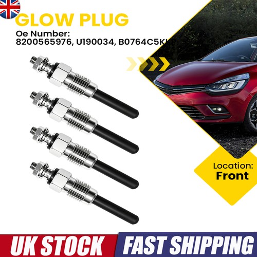 Glow plugs for - 4x, dacia