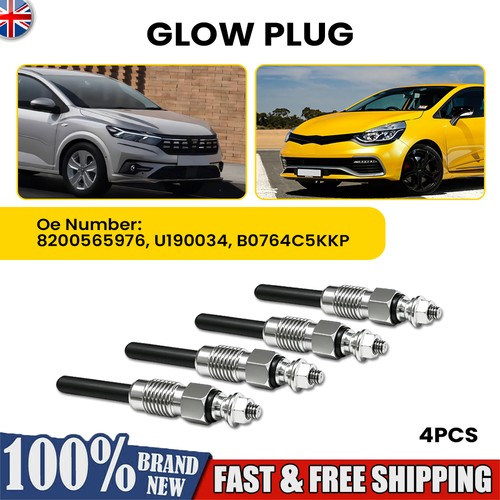 4pcs glow plugs - plugs, dacia